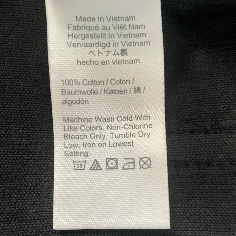 J.Crew Black Corduroy Mini Skirt Sz 29 - Picture 2 of 4